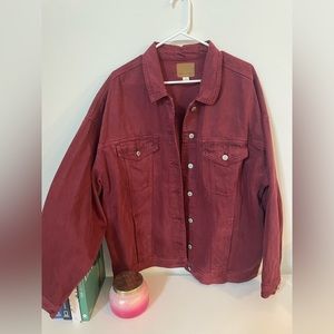 American Eagle dyed denim jacket